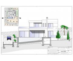 Obra Nueva: Villa moderna con vistas abiertas a las montañas