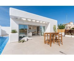 Obra Nueva Villa Mod Santorini en San Fulgencio