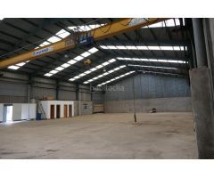 ALQUILER NAVES INDUSTRIALES  EN POLIGONO LLOMBAI DE BURRIANA