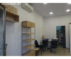 ALQUILER LOCAL COMERCIAL ACONDICIONADO PARA PELUQUERÍA