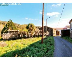 CASA DE PIEDRA en Santiago, para REHABILITAR, con finca de 2.000 m2