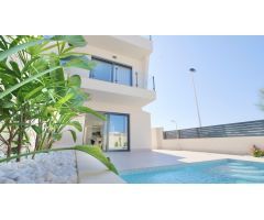 CHALETS ADOSADOS DE OBRA NUEVA EN GUARDAMAR DEL SEGURA