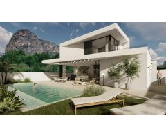 VILLAS DE OBRA NUEVA EN POLOP