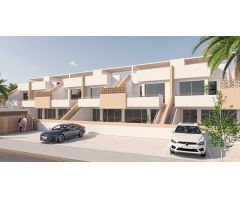 Bungalows de nueva construcción en Pilar de la Horadada, cerca de la playa y del centro de la ciudad