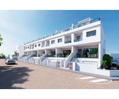 Modernas casas adosadas con solárium y sótano en Rafal, Alicante