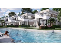VILLAS DE OBRA NUEVA EN PILAR DE LA HORADADA EN EL CAMPO DE GOLF