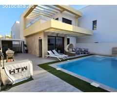 VILLA MODERNA DE 3 DORMITORIOS 2 BAÑOS EN LOS MONTESINOS ( ALICANTE )