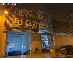 Alquiler de amplia plaza en el Aparcamiento El Carmen, cerca del AVE y el centro de la ciudad