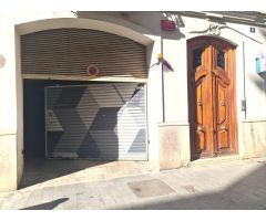 Plaza de Garaje en el barrio de Ruzafa