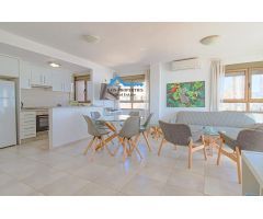 Luminoso apartamento con vistas al mar en el Albir