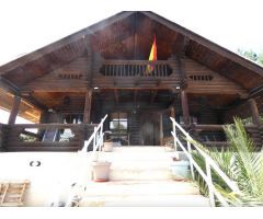 Se vende  hermosa casa de madera en El Paraje de Molina de Segura con amplia parcela ????????