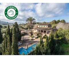 Casa de Campo en Manacor con piscina y 8 Plazas Turísticas (ETV)