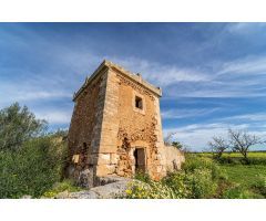 Terreno Rústico con Edificaciones a Restaurar en Campos, Mallorca