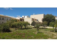 Venta de solar urbano de 1.100 m2 en Lloseta