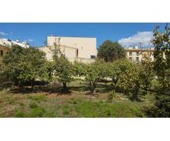 Venta de solar urbano de 1.100 m2 en Lloseta