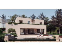 Obra nueva - Villa de lujo con vistas al mar en Cas Català