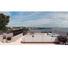 Obra nueva - Villa de lujo con vistas al mar en Cas Català