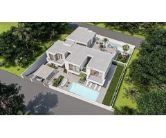 Venta de dos villas de lujo de nueva construcción en Albir