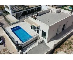 VILLA DE OBRA NUEVA EN UNA SOLA PLANTA (POLOP)