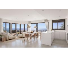 MAGNÍFICO APARTAMENTO DE 2 DORMITORIOS EN LA MONTAÑA CON IMPRESIONANTES VISTAS AL MAR
