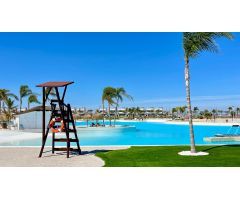 Apartamento con jardín de 3 dormitorios y 2 baños en Santa Rosalia Lake y Life Resort