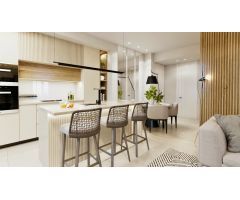 Apartamento con jardín de 3 dormitorios y 2 baños en Santa Rosalia Lake y Life Resort