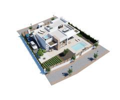 Un proyecto unico en Hacienda de Alamo - villas de 3 dorms en parcela individual