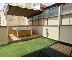 FABULOSO ATICO CON SOLARIUM, JACUZZI, ESPECTACULAR!