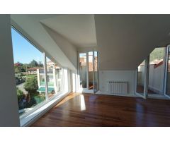 Piso ático con terraza de 1 dormitorio y ascensor en Villabañez Castañeda Cantabria