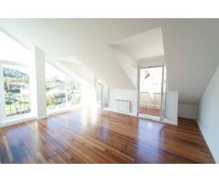 Piso ático con terraza de 1 dormitorio y ascensor en Villabañez Castañeda Cantabria