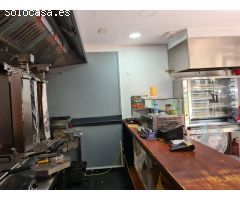 Se traspasa local comercial en santa Catalina, con licencia activa de take away y salida de humos