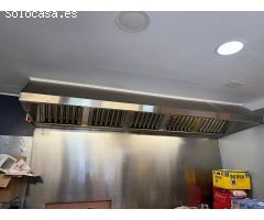 Se traspasa local comercial en santa Catalina, con licencia activa de take away y salida de humos