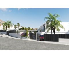 Adosados de obra nueva en Sierra Cortina: Confort y estilo en una urbanización exclusiva con vistas