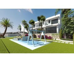 Adosados de obra nueva en Sierra Cortina: Confort y estilo en una urbanización exclusiva con vistas