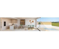 Villas de obra nueva en Los Alcázares