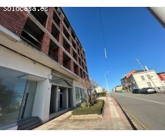 Edificio en construcción en Burela