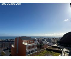 Edificio en construcción en Burela