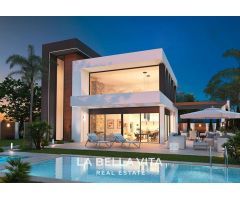 Magnífica villa de lujo de nueva construcción en venta en Cabo Roig, Orihuela Costa, España
