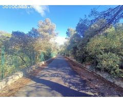 TERRENO RUSTICO CON AGUA Y LUZ A PIE DE PARCELA Y CON URBANIZACIÓN EN EL ESTEPAR DE ALCOY