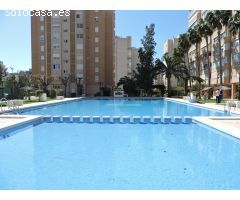 APARTAMENTO EN PLAYA DE SAN JUAN CON URBANIZACION COMPLETA, GARAJE Y TRASTERO