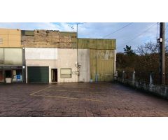 Vistamar Comercializa Nave industrial en la nacional 550, carretera de entrada a Caldas de Reis