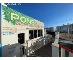 Se alquila con derecho a compra restaurante histórico en Cala en Porter, Alaior.