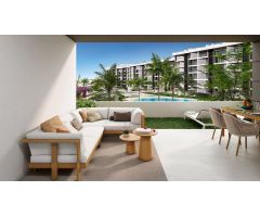 FANTASTICO APARTAMENTO DE 2 DORMITORIOS2 BAÑOS, GARAJE, PISCINA, EN TORREBLANCA ( TORREVIEJA)