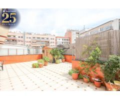 CÉNTRICA VIVIENDA CON TERRAZA DE 60 METROS