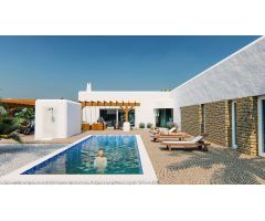 VILLAS DE OBRA NUEVA ESTILO IBIZA EN ALFAZ DEL PI