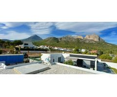 VILLA DE OBRA NUEVA ESTILO IBIZA EN POLOP