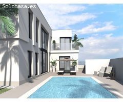 PRECIOSA VILLA DE OBRA NUEVA EN AGUAS NUEVAS, TORREVIEJA