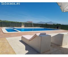 Chalet con piscina en Novelda