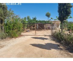 SE VENDE CASA CON TERREN EN CAÑADA DE LA LEÑA (ALGUEÑA) ALICANTE