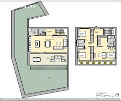 Casa pareada con terraza soleada y vistas abiertas al mar en Mijas Costa